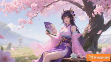 原神世界里的八神重子 - 八重神子的奇妙冒险旅程
